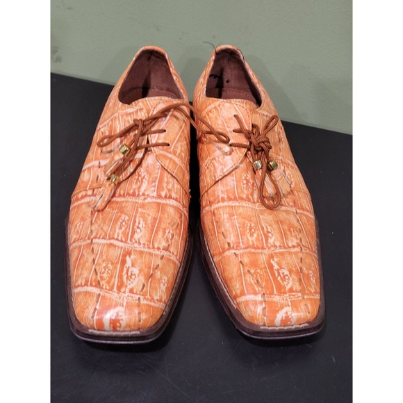 Marco Vicci mens Oxford dress shoes size 8M main image 4